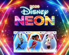 2026 Topps Neon Disney Base Cards - Complete Your Set
