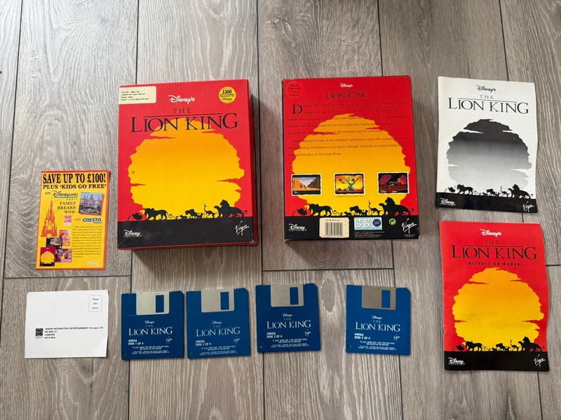 The Lion King Commodore Amiga 1200