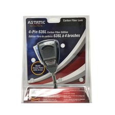 Astatic 636L-CF 636l-cf Heavy Duty 4 Pin Noise Canceling Cb Microphone With