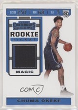 2019-20 Panini Contenders Rookie Ticket Swatches Chuma Okeke #RTS-CHO RC p6a