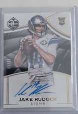 2016 Panini Limited - Rookie Autographs Jake Rudock #152 /99 (AU, RC)
