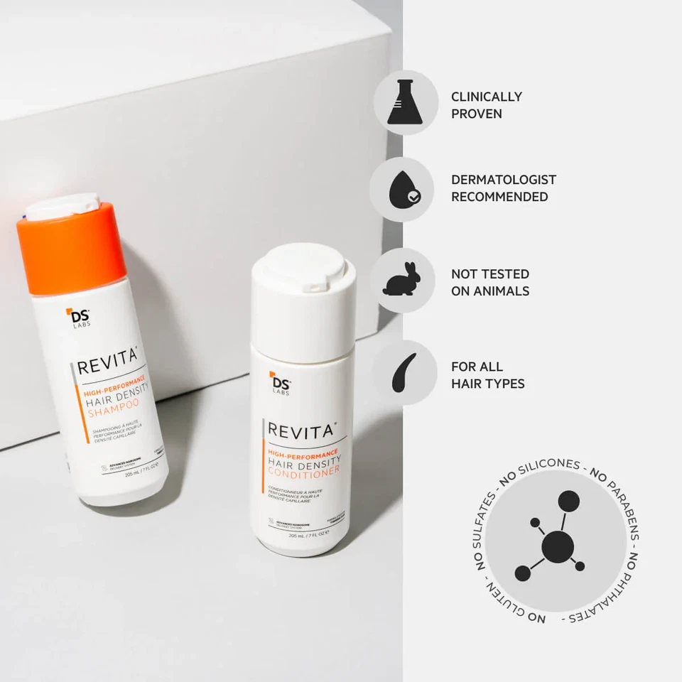 DS LABS REVITA KIT High-Performance Hair Density Shampoo & Conditioner 205ml - Image 2 of 4
