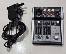 Behringer Xenyx 302USB Mixer - 5-Input USB Mic Preamp Audio Interface