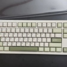 COX CF87 Matcha Cream Aluminum Mechanical Keyboard Official