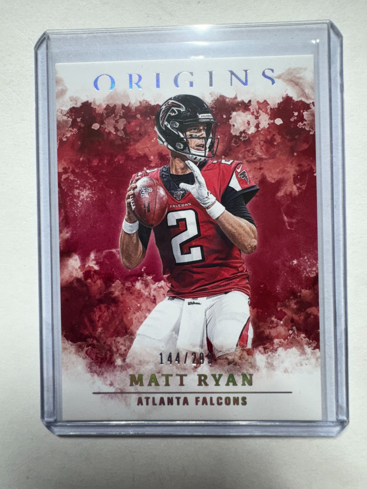 Matt Ryan 2020 Panini Origins Red /299 Atlanta Falcons #56