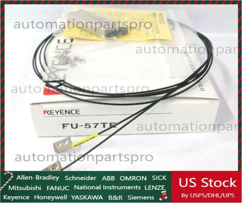KEYENCE FU-57TE Fiber Optic Sensor New #- - 第 1/4 張圖片