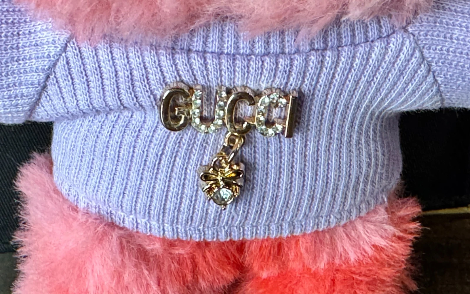 VETEMENTS Abito di ispirazione couture per bambola Labubu "Have a Seat" di ispirazione designer