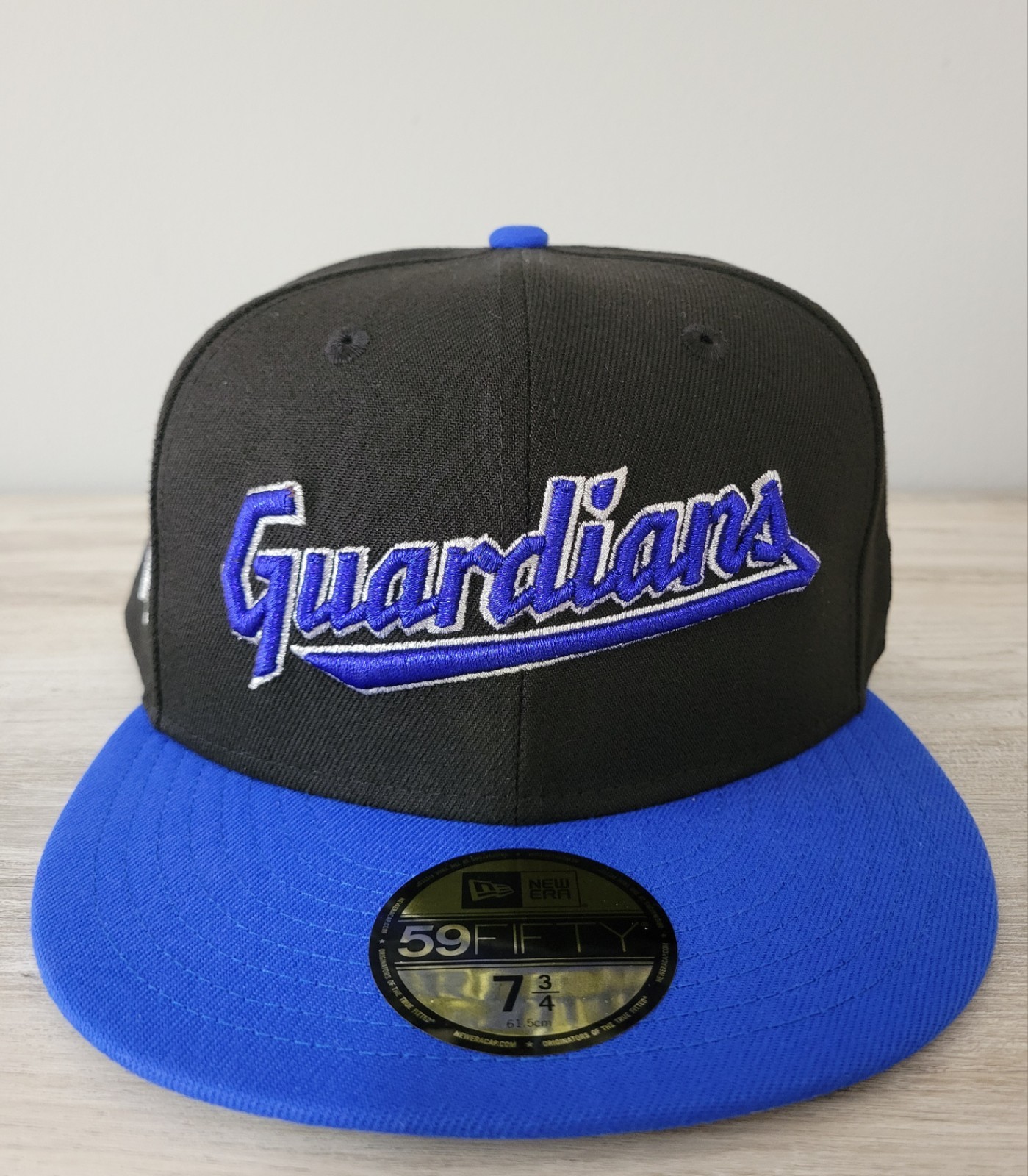 Cleveland Guardians 7 3/4 New Era Fitted Baseball Cap Official Team Logo