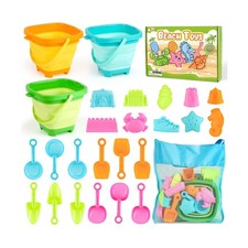 Dreamon Beach Toys for Kids 3-10, Collapsible Sand Toys Include... FAST USA SHIP