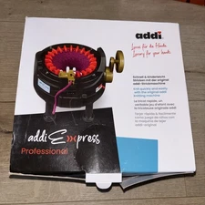 Brand New! Addi Express Professional Knitting Machine - Black - NIB