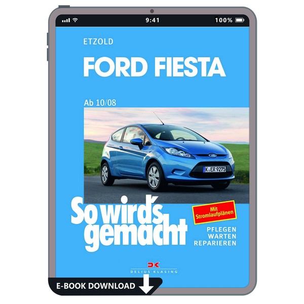 Ford Fiesta Typ JAB 2008-2017 So Wird's Gemacht Werkstatthandbuch E-Book PDF-image