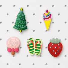Holiday Cheer 5-Piece Bogg Bag Charm Set