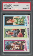 1980 Topps Cooper/Shumate/Westphal PSA 9