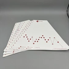 First Act /Firstact Wood LAP HARP MG901 Lot of 9 Song Sheets