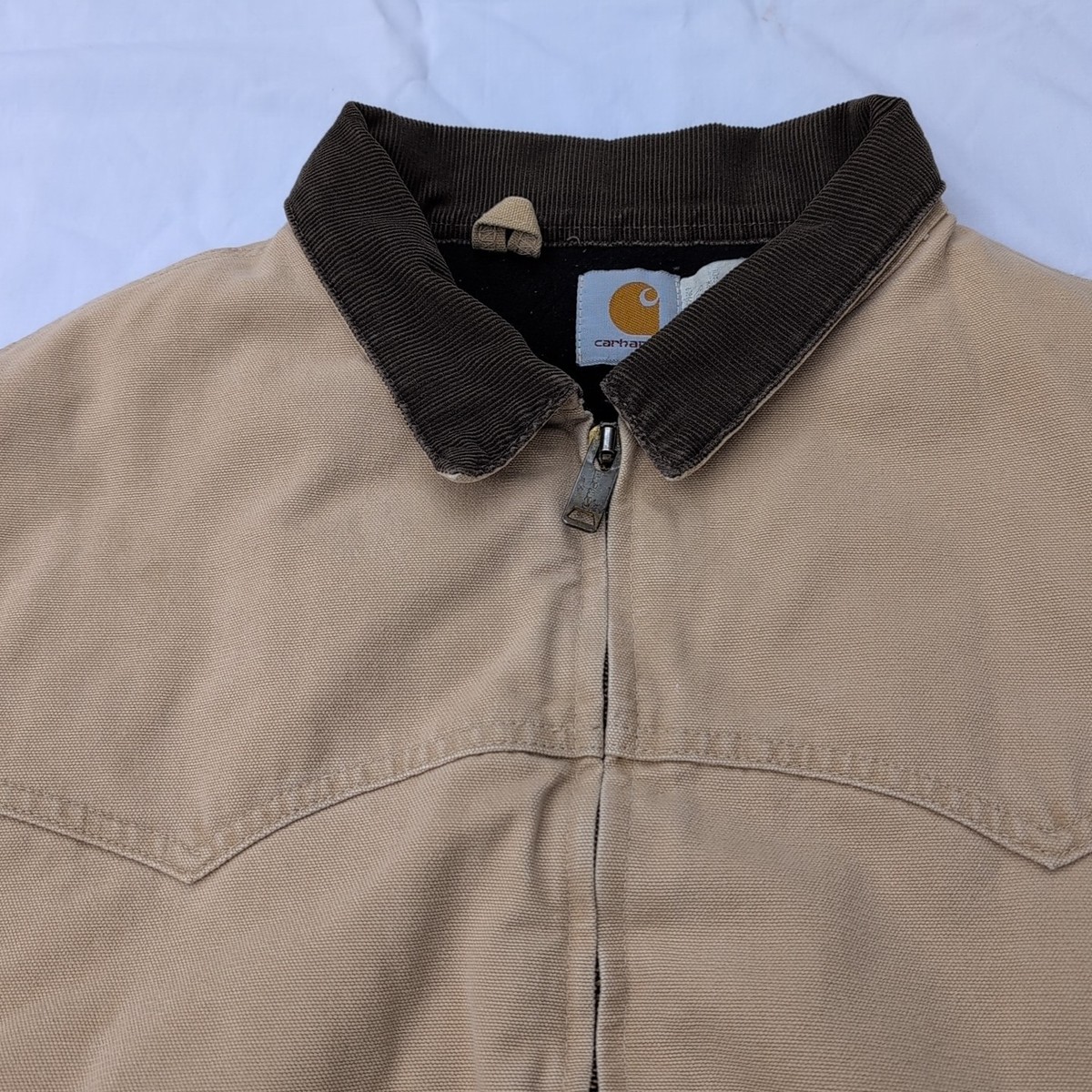 Carhartt Jacket Mens Extra Large J14 WET Santa Fe Quilt Flannel