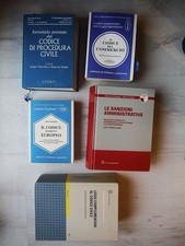 Lotto 5 Codici Giuridici Vintage Giuffrè Cedam Anni 90 – Arredo Studio Legale
