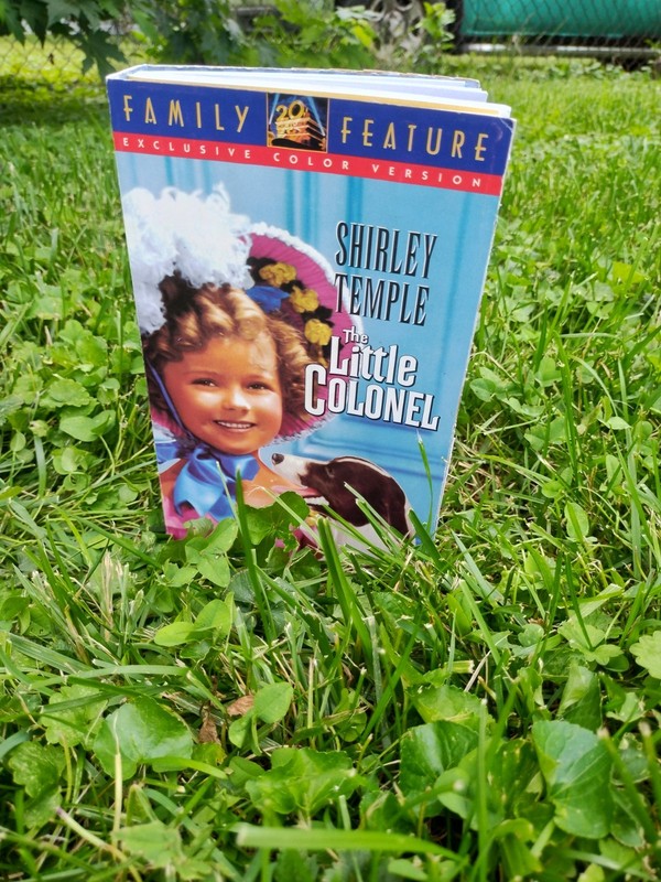 Shirley Temple The Little Colonel Vhs Upcycled Journal Diary Scrapbook Design