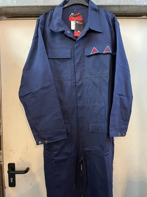 Overall Arbeitsanzug flammhemmend antistatisch M-Wear 5320 Mar.blau Gr. 46/48/54