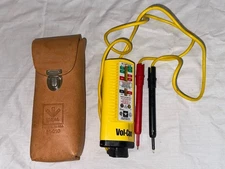 Ideal Vol-Con 61-076 Solenoid Voltage Continuity Tester Wiggy Tested Vintage