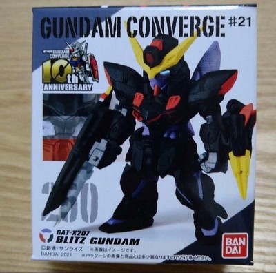 Used_Gundam Converge 250 Blitz Gundam GAT-X207 Bandai Action Figure Anime F/S