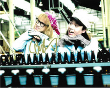 * DANA CARVEY * signed 8x10 photo * WAYNE'S WORLD * COA *