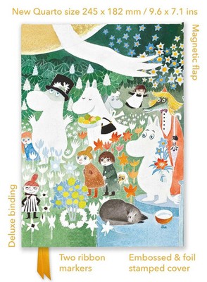 Moomin: Dangerous Journey (Foiled Quarto Journal) | Flame Tree Publishing | Buch