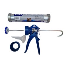 2 x Hippo Dual Applicator Gun for 310ml/380ml Catridge & 400ml Foil Sausage NEW