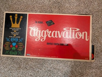 Vintage 1965 CO-5 Co AGGRAVATION Deluxe Game. - Read 