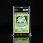 venusaur holo 18/130 base set 2 tag 8.5 psa