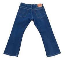 Levi's 517 Bootcut Jeans Denim Size 34x29 Cotton Blend Dark Rinse Cowboy Cowgirl