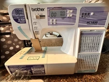 Brother HC1850 130-Stitch Computerized Sewing Machine with Wide Table