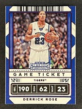 Derrick Rose 2020 Panini Contenders Draft Picks - Game Ticket Red #4b Variation