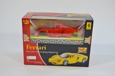 1:24 Enzo Ferrari Maisto Red Diecast Model Doors Hood Open Rolling Custom Wheels