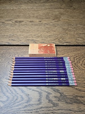 Eastern Airlines Vintage Pencils Lot Of 12 Pre Sharpened Unused Blackfeet Indian