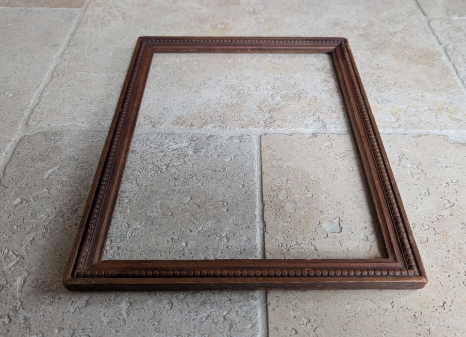 Cadre en bois sculpté - Photo 4/4