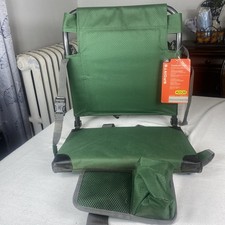 Crane Sports Premium Stadium Seat New With Tags. Cushioned Fold Out Seat 