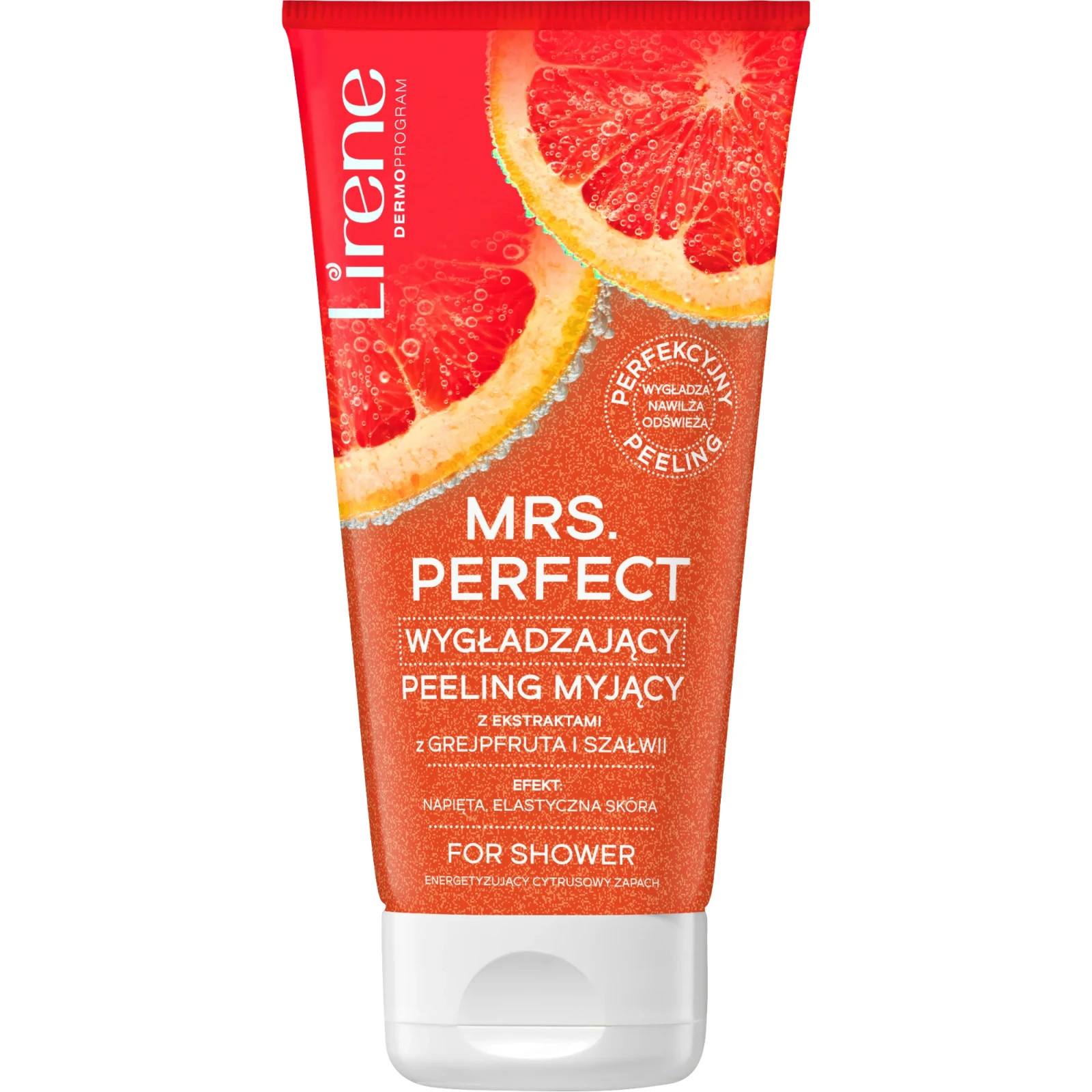 Lirene Mrs. Perfect Smoothing Body Scrub With Grapefruit & Sage Extracts 175g