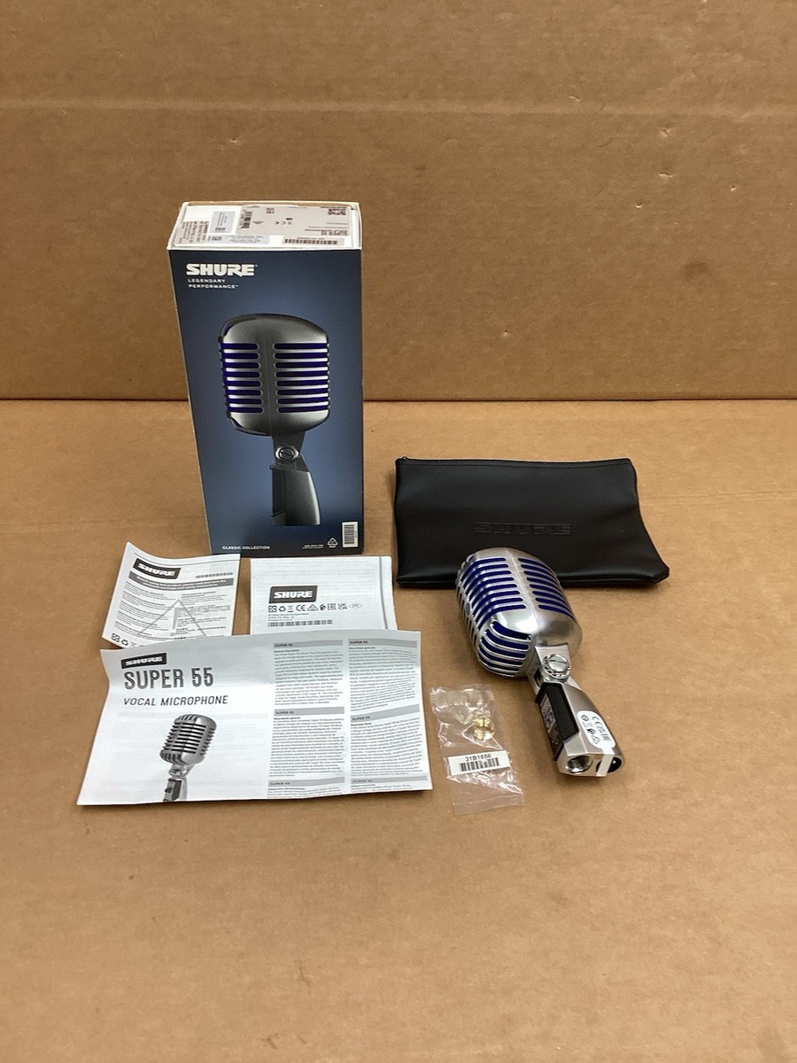 【新品未使用】Shure Super 55 ダイナミックマイク Shure Super 55 - Springtree Media