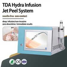 Jet PEEL Skin Infusion Cleansing TDA Hydra Spa Facial Need le Anti-aging Machine