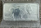 10oz - Silver - Highland Mint - Buffalo Design - .999 Fine - Art Bar