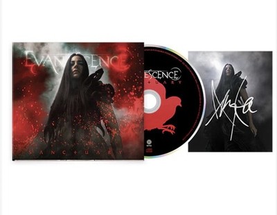 Evanescence Sanctuary CD + SIGNED Insert Autographed by Amy Lee PRESALE 6.5.26