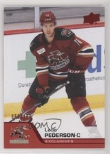 2020-21 Upper Deck AHL Exclusives 63/100 Lane Pederson #4 1u6