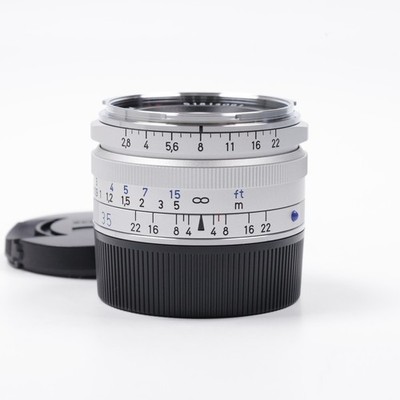 Carl Zeiss C Biogon T* 35mm F2.8 ZM silber für Leica M [Top Mint] #6224LJ
