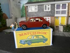 Matchbox Superfast Series No.64C, MG 1100 Austin 1100 1970 Burgundy EX-Con Boxed