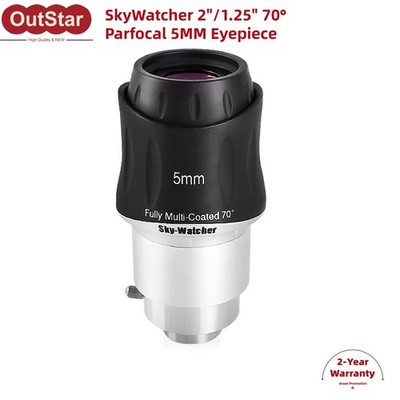 SkyWatcher 2''/1.25'' 70° Parfocal 5MM Eyepiece FMC Coating for Telescopes