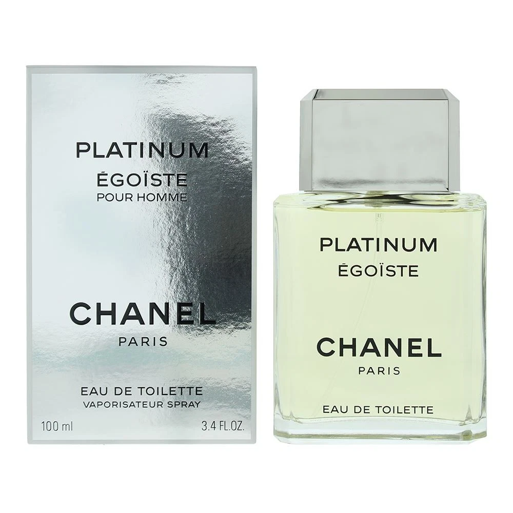 Chanel Egoiste Platinum Eau De Toilette 100 ml para hombre