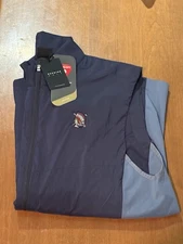 NWT~ Shinnecock Hills ~ Dunning Insulated Mens Golf Full Zip Vest