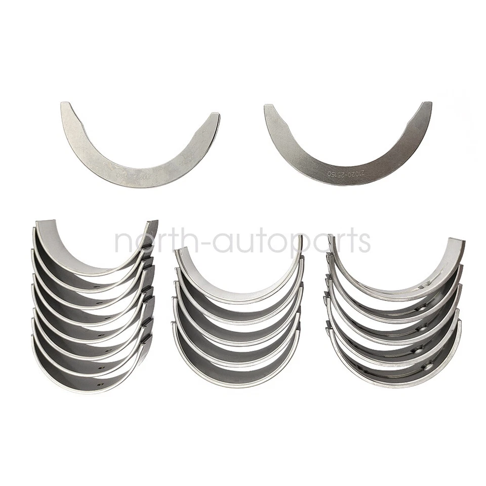 New STD Main Rod Bearings Set Fits 2006-16 Chrysler 2.0 2.4L L4 DOHC SOHC Foto 4 de 4