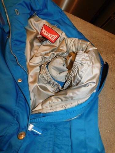 Vintage MARKER CONVERTIBLE JACKET VEST WOMEN'S SZ 8 BLUE COLOR - Picture 5 of 20