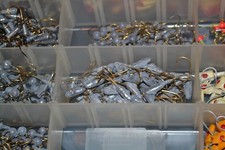 OVER 1000 SHAD DARTS FISHING JIGS SHAD DARTS COLORS ECT BULK